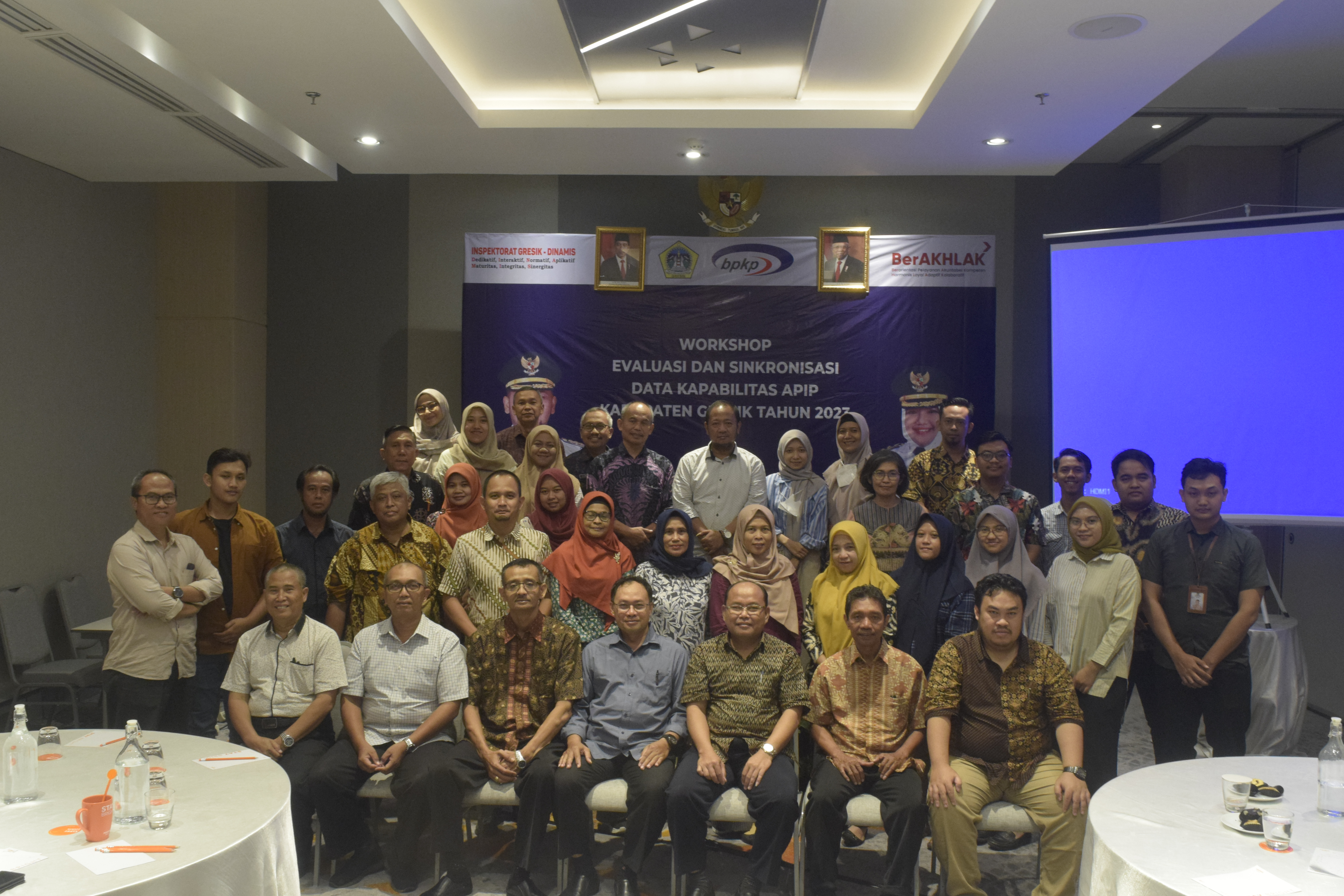 Workshop Evaluasi dan Sinkronisasi Data Kapabilitas APIP Kabupaten Gresik Tahun 2023