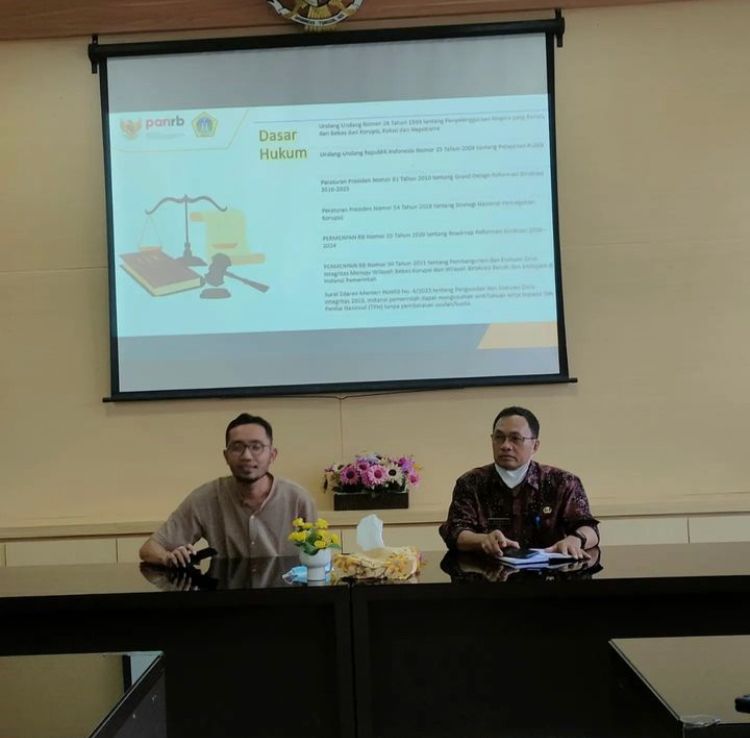 Sosialisasi Pembangunan ZI Pemerintah Kabupaten Gresik Tahun 2023